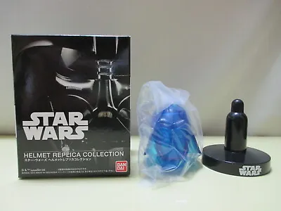 Bandai Star Wars Mini Helmet Replica Collection 1 Darth Vader Clear For 12  1/6 • £13.29