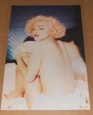 Madonna Blonde Ambition World Tour ‘90 Poster 1990 Original 35x23 • $225.95