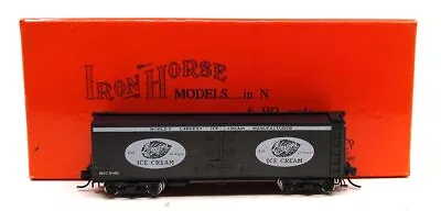 Precision Scale Co. 67003 N Scale Brass Breyer's Ice Cream 41' Milk Car LN/Box • $79.12