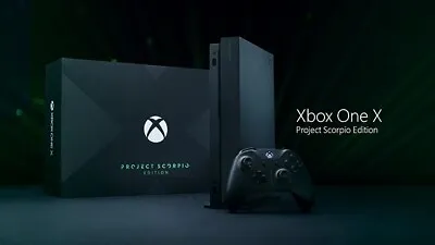 Microsoft Xbox One X Project Scorpio Edition 1TB Console Open Box • $450