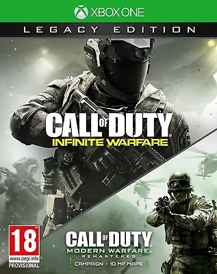 Call Of Duty Infinite Warfare Legacy Edition W/Bonus Game XBOX One XB1 COD IW • $85