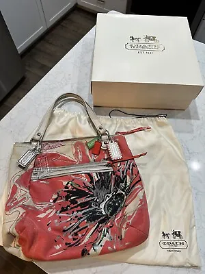 Coach Poppy Floral Handbag • $65