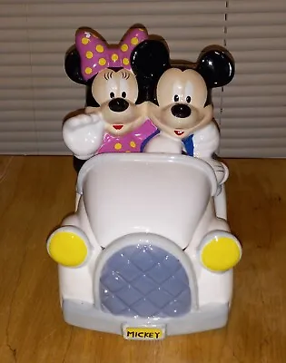 Vintage Disney Item # 31838 Mickey/Minnie Houston Harvest Car Cookie Jar • $30