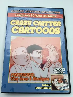 £23 • Buy Crazy Critters Cartoons 10 Classic Cartoon Collection (DVD, 2006)TESTED VINTAGE