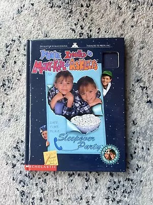 You're Invited Mary Kate Ashley Olsen Sleepover Party Hard Cover Book • $20