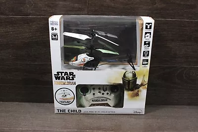 Star Wars Mandalorian Baby Yoda 2CH Mini IR RTF Electric RC Helicopter • $8.02