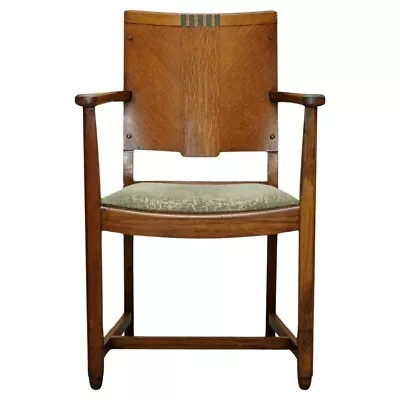 Antique Art Deco Liberty's London Style Cotswold Carver Desk Chair Part Suite • $801.55