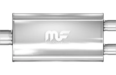 Magnaflow Muffler Center/Dual 5  X 11  Oval 28  Overall 3.5  In 2.5  Out 12587 • $191