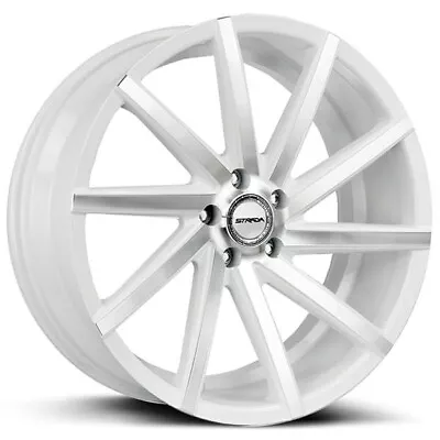 20  Strada Wheels Sega White Machined Rims • $976