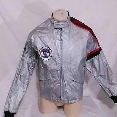 Vintage Honda Windbreaker Jacket Racing Hondaline Gold Wing Coat Motorcycle XL • $67.99