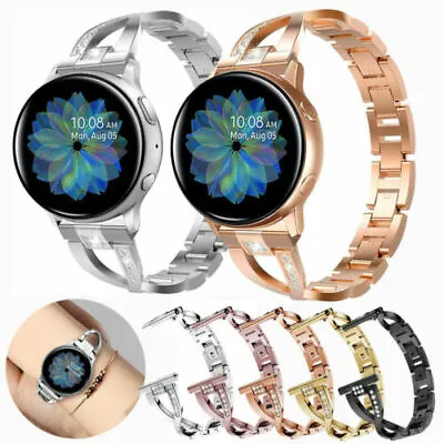 For Samsung Galaxy Watch 3 45mm 46mm Gear S3 Stainless Steel Watch Band Strap  • $18.99