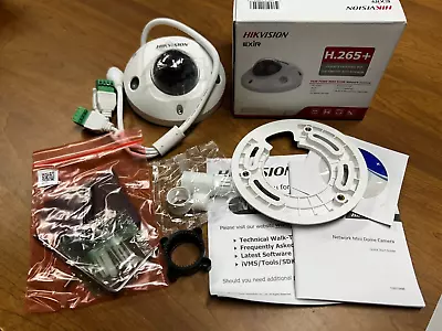 HIKVISION .265+ W/ EXIR Fixed Mini Dome Turret DS-2CD2543G0-IS Camera Security • $100