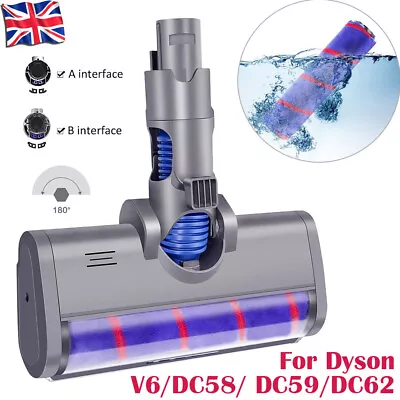 For Dyson V6 Cordless Floor Brush Head Sweeper Vacuum Cleaner Tool Replacement • £25.99