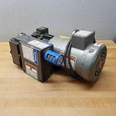 $549.99 • Buy Travaini Pumps PVL15-MSP Rotary Vane Pump, 1 HP W/ Baldor 35L255X945G1 Motor