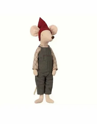 Maileg Christmas Maxi Mouse Boy 21” Denmark- Rare - Retired  • $229