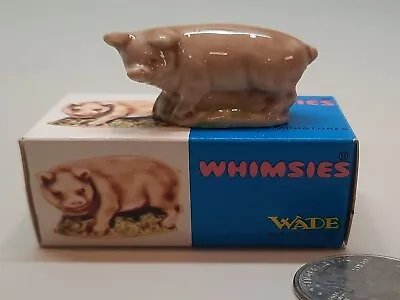 Geo. Wade England Pig Miniature Porcelain Figurine • $3.75