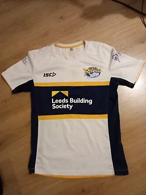 £0.99 • Buy Leeds Rhinos 2017 Champions Season Training Shirt Small