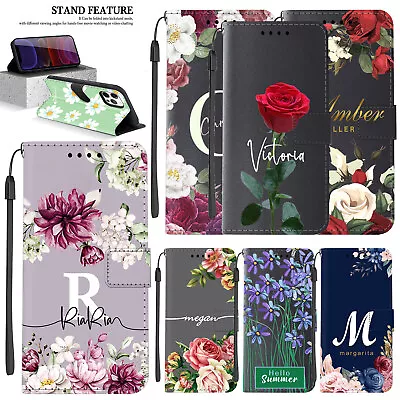 Pretty Leather Phone CasePersonalised Cover For IPhone 15 Pro Max 14 13 12 11 7 • $12.89