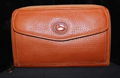 Vintage Dooney & Bourke Awl Leather Wallet/ Belt Bag NO STRAP AO1088129 • $35.95