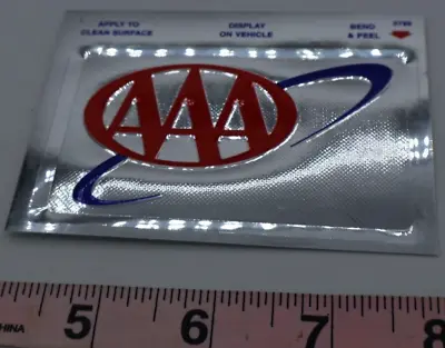 AAA Automotive Silver Decal Car Sticker 999-213 • $5