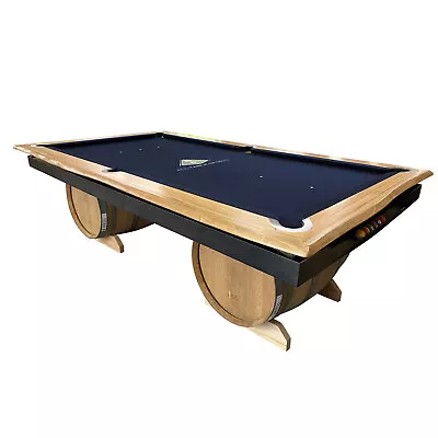Pre-Made 8ft SLATE WILD WILD WEST POOL BILLIARDS TABLE With Camphor Timber • $14555.68