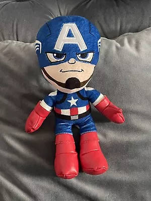 Mattel Marvel Plush Soft Captain America  Boots And Mitts 10 Inches • £7.99