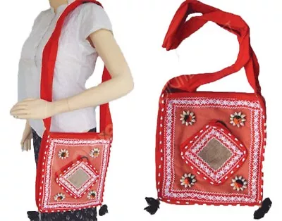 Bag Ethnic Patchwork Vintage Banjara Work Indian Patch Handmade Shoulder  • $24