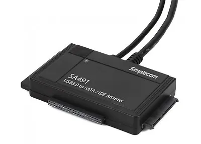 3-IN-1 USB 3.0 TO 2.5  3.5  & 5.25  SATA/IDE Adapter With Power Supply • $39.95