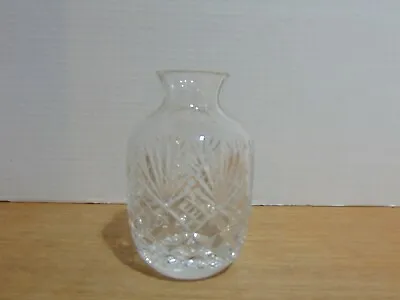 £19.34 • Buy Crystal Vase Diamond And Pineapple 5 7/8 