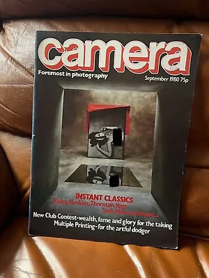 Camera Magazine. 1980. Foremost In Photography. Nude Adult Vintage.  • $30