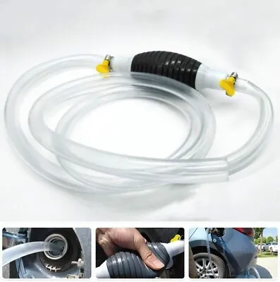 Siphon Hand Pump Portable Manual Car Fuel Transfer Pump For Gas Gasoline Petrol  • $6.49