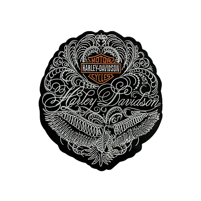 Harley - Davidson Vintage Large Jacket/Vest Back Patch - Embroidery Patch 12'' • $27