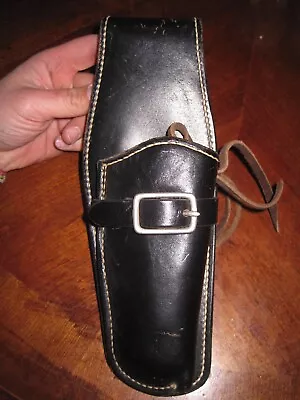 Vintage Black Leather Holster George Lawrence 79D 506 • $14.99