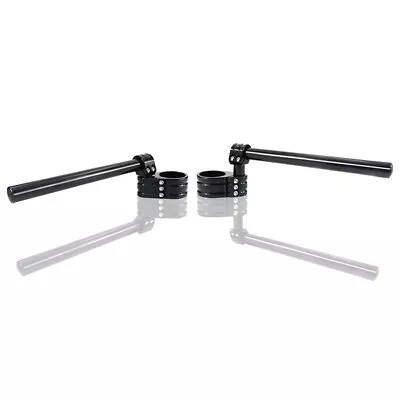 $77.99 • Buy 41mm Motorcycle Separate MultiClip Clip Ons Adjustable Removal Handlebar 