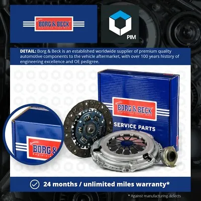 Clutch Kit 3pc (Cover+Plate+Releaser) HK9363 Borg & Beck 22105P1G315 22105P10305 • $90.92