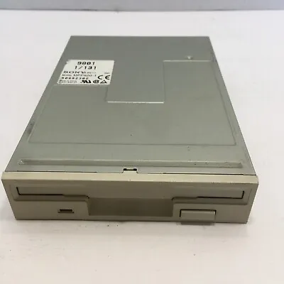 $14.99 • Buy SONY 3.5 Internal Floppy Drive Desktop MPF920-1 Beige Face 1.44MB - SN 50982302