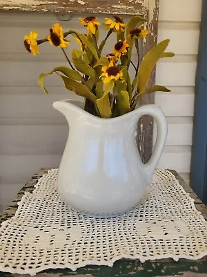 IRONSTONE PITCHER TWO'S COMPANY VINTAGE CHINA 1970's • $29.99