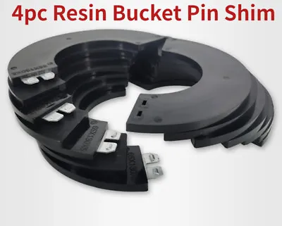 (4) Bucket Pin Shim Set 45MM-100MM Detachable For Excavator Skid Steer 3mm 5mm • $34.13