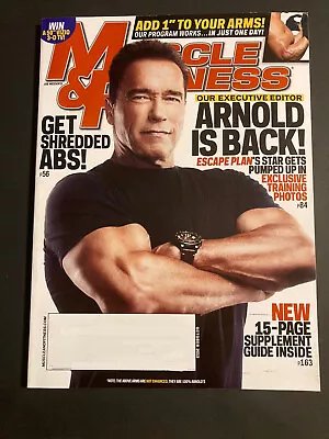 Muscle & Fitness Magazine 2013 Schwarzenegger • $10