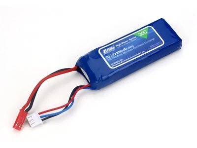 E-flite 800mAh 2S 7.4V 30C LiPo 18AWG JST EFLB8002SJ30 • £37.49