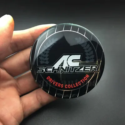 AC Schnitzer Car Auto Wheel Center Hub Cap Badge Emblem Sticker Decal 65mm • £16.27