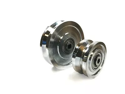 $42.35 • Buy 4  6   V-Groove Sliding Gate Wheel Zinc Plated 3,000 Lb Capacity