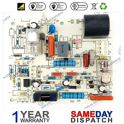 Ideal Mexico Super 4 Ff 40 50 60 70 80 100 125 Boiler Pcb (25c/d) 170665 • £34.80