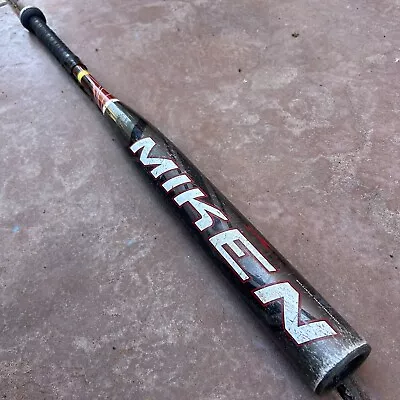 Miken VELOCIT-E Ultra II Composite Senior Softball Bat 1.21 Carbon 34 /28 Oz • $99