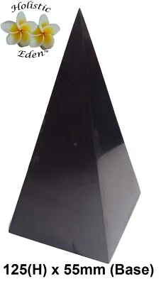 125mm High Shungite Pyramid EMF Protection Air Purifier EMF Neutralising Stone • $75