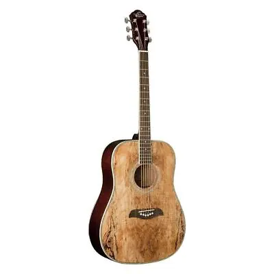 Oscar Schmidt Model OG1SM-A Spalted Maple 3/4 Size Dreadnought Acoustic Guitar • $199.95