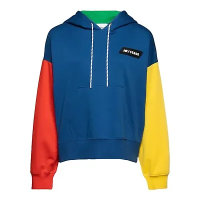 $69.99 • Buy Staud X New Balance NB Colorblock Sweatshirt Hoodie Women Size S Blue Quartz