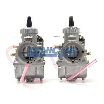 Genuine Real Mikuni 34mm Round Slide Right & Left Side Carburetor Set VM34-LR • $308.75