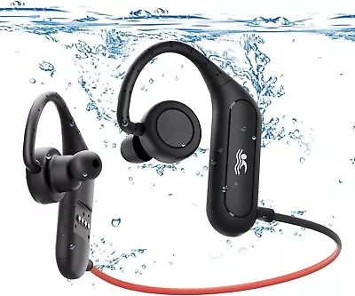 NEW Waterproof Swimming In-ear Headphones With Mp3 Playback IPX8 Waterproof  • $40