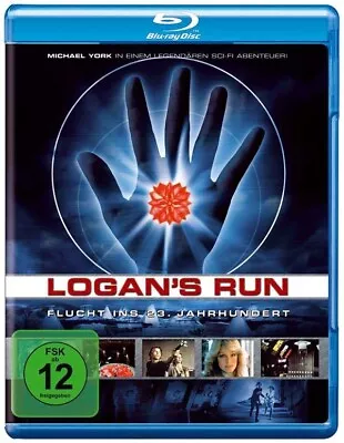 Flucht Ins 23. Jahrhundert - Logan's Run (1976)[Blu-ray/NEU/OVP] Michael York • £10.34